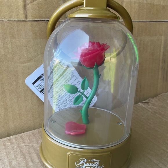Disney Japan Beauty  and the Beast  light up lantern  8 in. H .. NWT - Picture 3 of 5